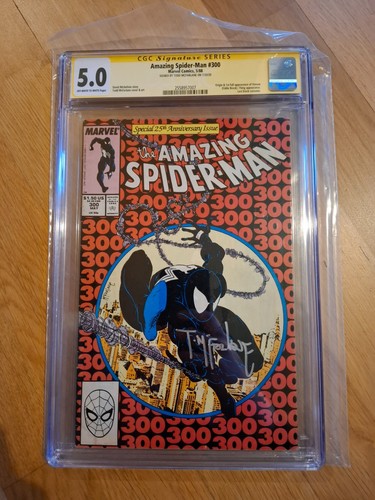 Amazing spider man 300 signed - amazing, spider-man