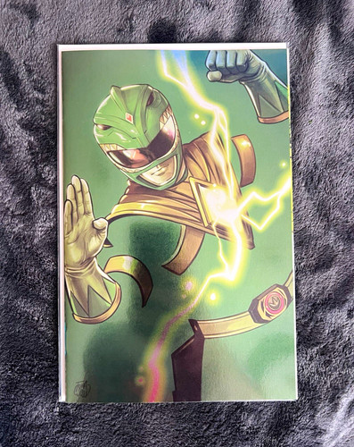 Power rangers green foil - power, #1